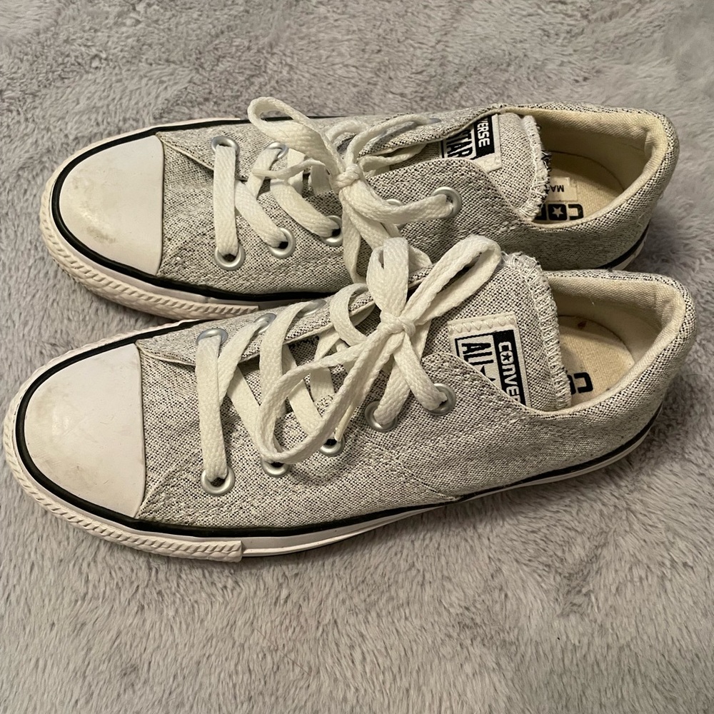 Black and White Converse